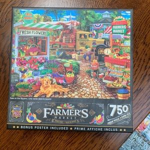 Sale on the Square -750pc Puzzle by Masterpieces